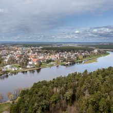 Birštone ruošiamasi statyti pėsčiųjų ir dviračių tiltą per Nemuną