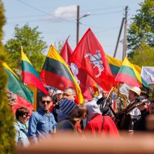 Pakaunės sodyboje susirinkę „maršistai“: Lietuvoje dabar „biškį“ darosi „bardakas“