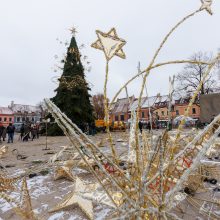 Kalėdų eglės įžiebimas Kaune – su žvaigdžių skliautu ir be fejerverkų 
