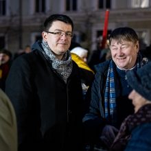 Iki tūkstančio žmonių žygiavo tautininkų eitynėse Vilniuje