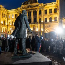 Iki tūkstančio žmonių žygiavo tautininkų eitynėse Vilniuje