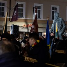 Iki tūkstančio žmonių žygiavo tautininkų eitynėse Vilniuje