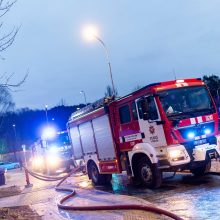Gaisras Ukmergės rajone nusinešė vyro gyvybę: kalta dujinė viryklė?