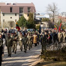 Lietuva atsisveikino su Ukrainoje žuvusiu kariu T. Tumu