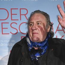 G. Depardieu spalį bus teisiamas dėl seksualinės prievartos