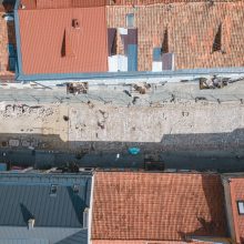 Intensyvūs darbai Vilniaus gatvėje: iki Liepos 6-osios planuojama užbaigti vieną etapą