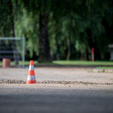 Patogesnis poilsis prie Lampėdžio ežero: tvarkomos šalia esančios gatvės ir dviračių takai