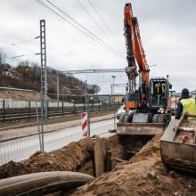 Pavasarinis kelininkų darbymetis: Tunelio gatvėje – daugiau patogumų vairuotojams ir pėstiesiems