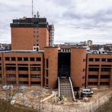 Kauno viešosios bibliotekos pokyčiai: eksterjere atsirado naujų detalių