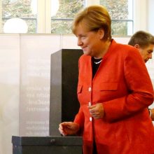 A. Merkel poste liks ketvirtąjį kartą?