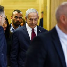 B. Netanyahu nepritars jokiam laikinam JAV ir Irano susitarimui dėl branduolinės programos