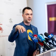 Lietuvoje viešintis O. Arestovyčius: norint laimėti prieš Rusiją, yra tik viena sąlyga