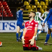 Vilniaus „Žalgiris“ jubiliejinio A lygos titulo varžovams neatidavė