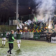 Vilniaus „Žalgiris“ jubiliejinio A lygos titulo varžovams neatidavė