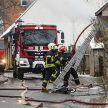 Tragiškas paryčių gaisras: liepsnose žuvo namo šeimininkai