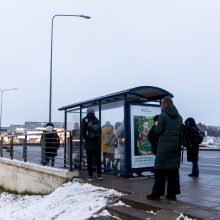 Vilniuje – vairuotojų streikas: į gatves neišvažiavo daugiau nei pusė autobusų