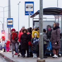 Vilniuje – vairuotojų streikas: į gatves neišvažiavo daugiau nei pusė autobusų