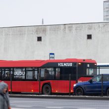 Vilniuje – vairuotojų streikas: į gatves neišvažiavo daugiau nei pusė autobusų