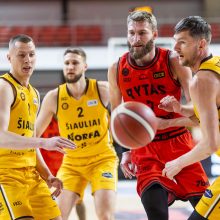 Stebuklingai prieš „Šiaulius“ atsitiesęs „Rytas“ išsigelbėjo per pratęsimą