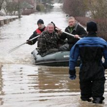 Prie Neries – įtampa dėl potvynio: kada jo galima tikėtis?