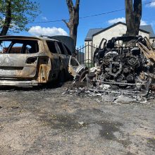 Ugnies pašvaistė virš Kauno: nusitaikyta į garsaus chirurgo turtą