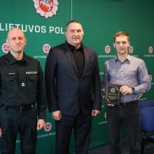 Apdovanoti geriausi Kauno policijos sportininkai: nieko nėra neįmanomo!