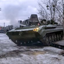 Ekspertai: plataus karo scenarijus Ukrainoje – mažai tikėtinas, galimi maži konfliktai