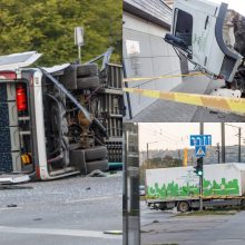 Kaune – didžiulė avarija ir spūstys: 16 sužeistųjų, traumos – sunkios