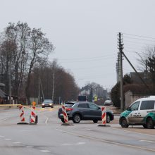 Kreipiasi į vairuotojus: įvertinkite, kad dėl uždarytos Panerių gatvės kelionė gali užtrukti ilgiau