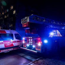 Pražūtingas gaisras Kranto alėjoje: degusiame bute rastas šeimininko kūnas