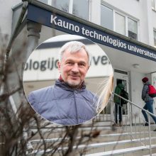 KTU apskundė policijos sprendimą palikti žinomą pedagogą ramybėje