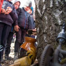 Liaudies buities muziejuje – linksma ir skani Gandrinių šventė