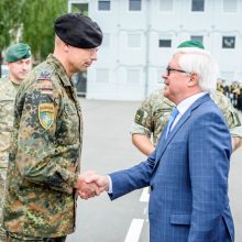 Pasikeitė Lietuvoje dislokuotos NATO pajėgų kovinės grupės vadas