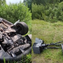 Vairuotojas prisipažino, kad išsigando trikojo: gali tekti atlyginti 30 tūkst. eurų žalą 