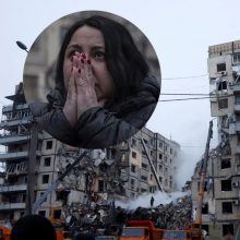 Dnipre sūnaus netekusi ukrainietė: prakeikiu jus visų verkiančių motinų vardu