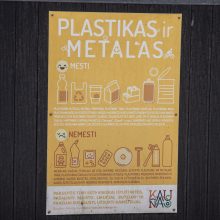 Kaunas mažins plastiko vartojimą