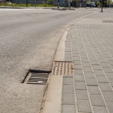 Vienoje Aleksoto sankryžoje – keturios problemos