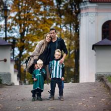 Futbolininko D. Česnauskio žmona laukiasi trečio vaiko