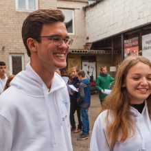 Kaune apsilankę moksleiviai iš Izraelio: mūsų šalys turi daug bendro