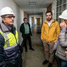 Renginiai pradėtame tvarkyti Kauno stadione užkliuvo Darbo inspekcijai