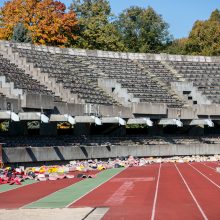 Renginiai pradėtame tvarkyti Kauno stadione užkliuvo Darbo inspekcijai