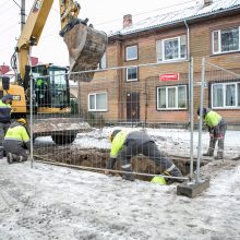 Žaliakalnyje gatves išasfaltavo, o paskui ir vėl išrausė