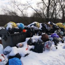 Gyventojai priversti kęsti smarvę: nuo gruodžio neišveža šiukšlių