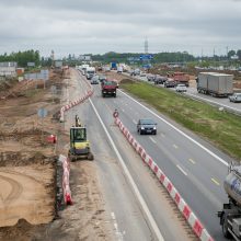 „Fegdos“ darbininkai magistralėje kelia chaosą?