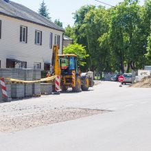 Žaliakalnyje prasideda nauja rekonstrukcija, kita – jau į pabaigą