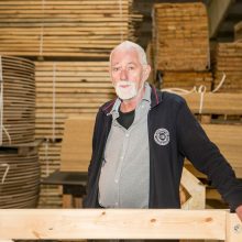 Modernizavimas: „Saegewerk und Palettenfertigung Paul Maag“ savininkas P.Maagas sakė, kad sumontavus modernią pjovimo liniją jau galvojama apie kitą projektą – greitaeigę medienos obliavimo liniją.