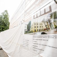 Suglumino vaizdas Kauno centre: ar paveldo vietovėje stovintis namas griaunamas teisėtai?