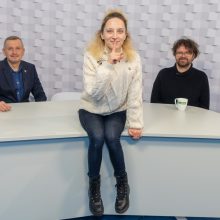 „Kauno dienos“ studijoje – aktorė G. Siurbytė: esu genialus šūdas