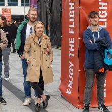 Nuotaikos Eurolygos fanų zonoje: užburia puiki atmosfera 