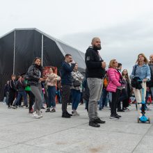 Nuotaikos Eurolygos fanų zonoje: užburia puiki atmosfera 